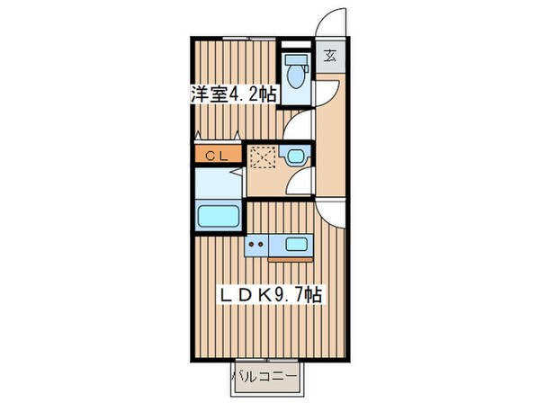 アスコット中野栄駅前の物件間取画像